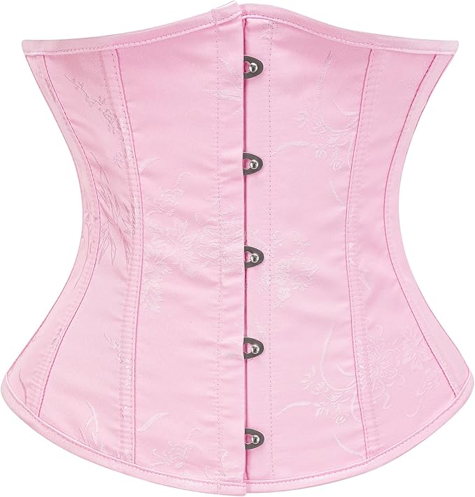 belt corset pink