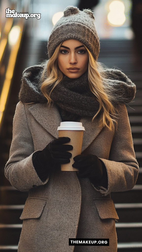 Cozy Grey Winter Outfit – NYC Winter Fashion