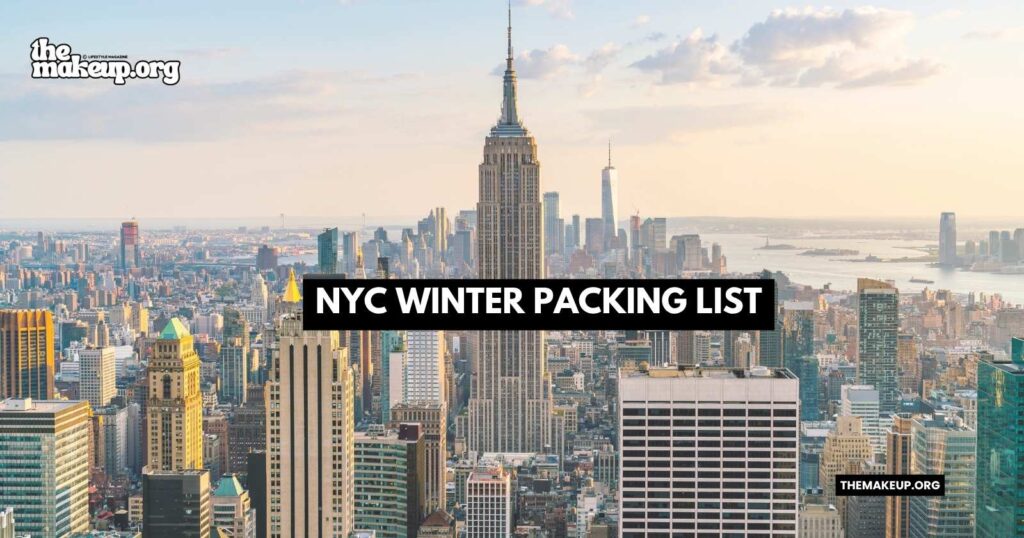 what to pack New York winter packing list