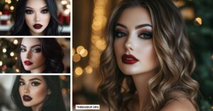 25 Best Black Christmas Makeup Eyeshadow Ideas For Bold and Glam Holiday Looks