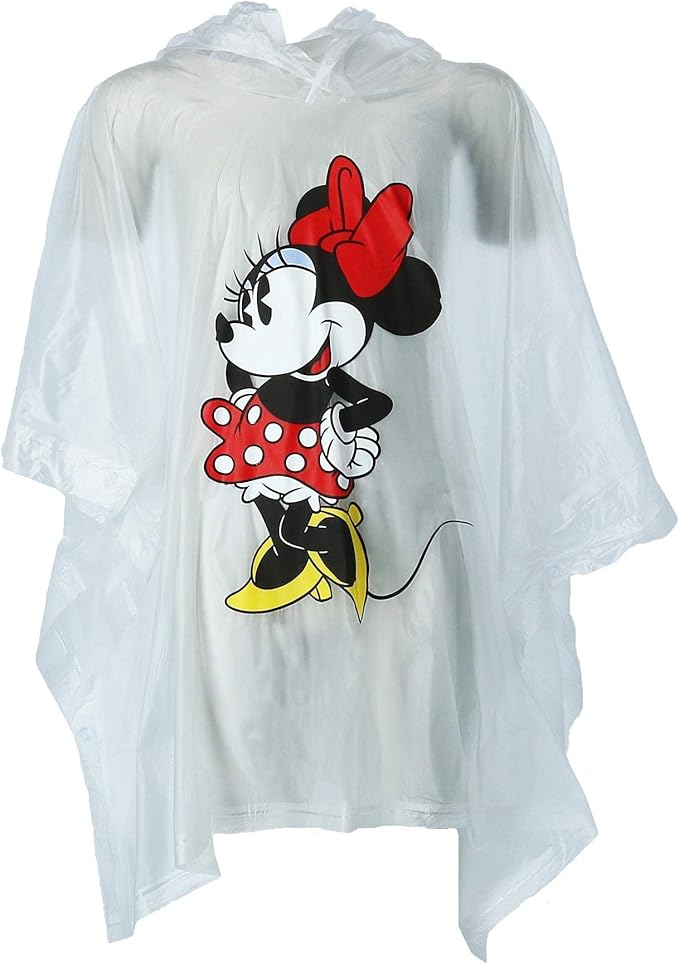 Jerry Leigh Disney Kid's Classic Minnie Mouse Rain Poncho
