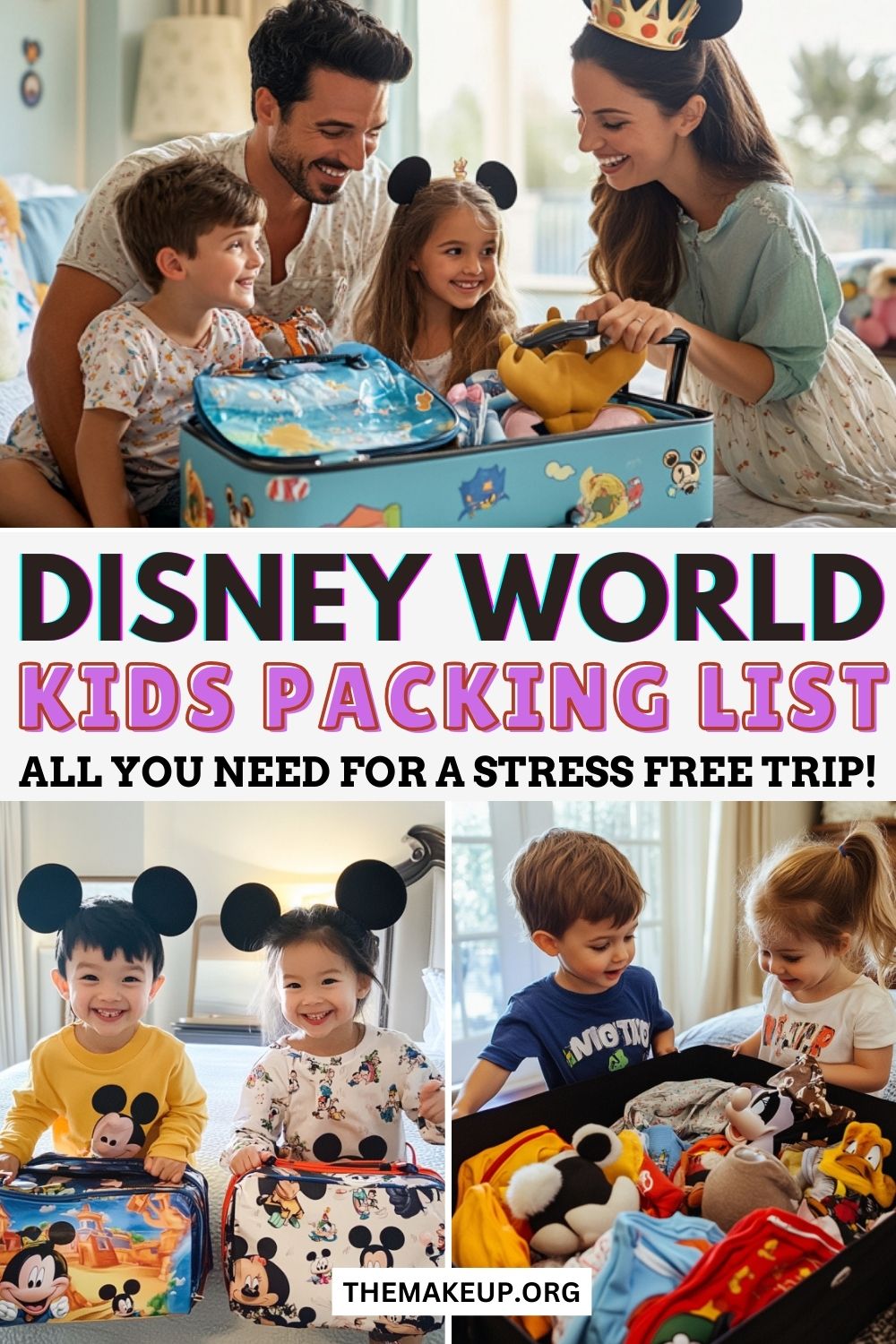Stress Free Disney World Packing List For Kids: The Ultimate Guide ...