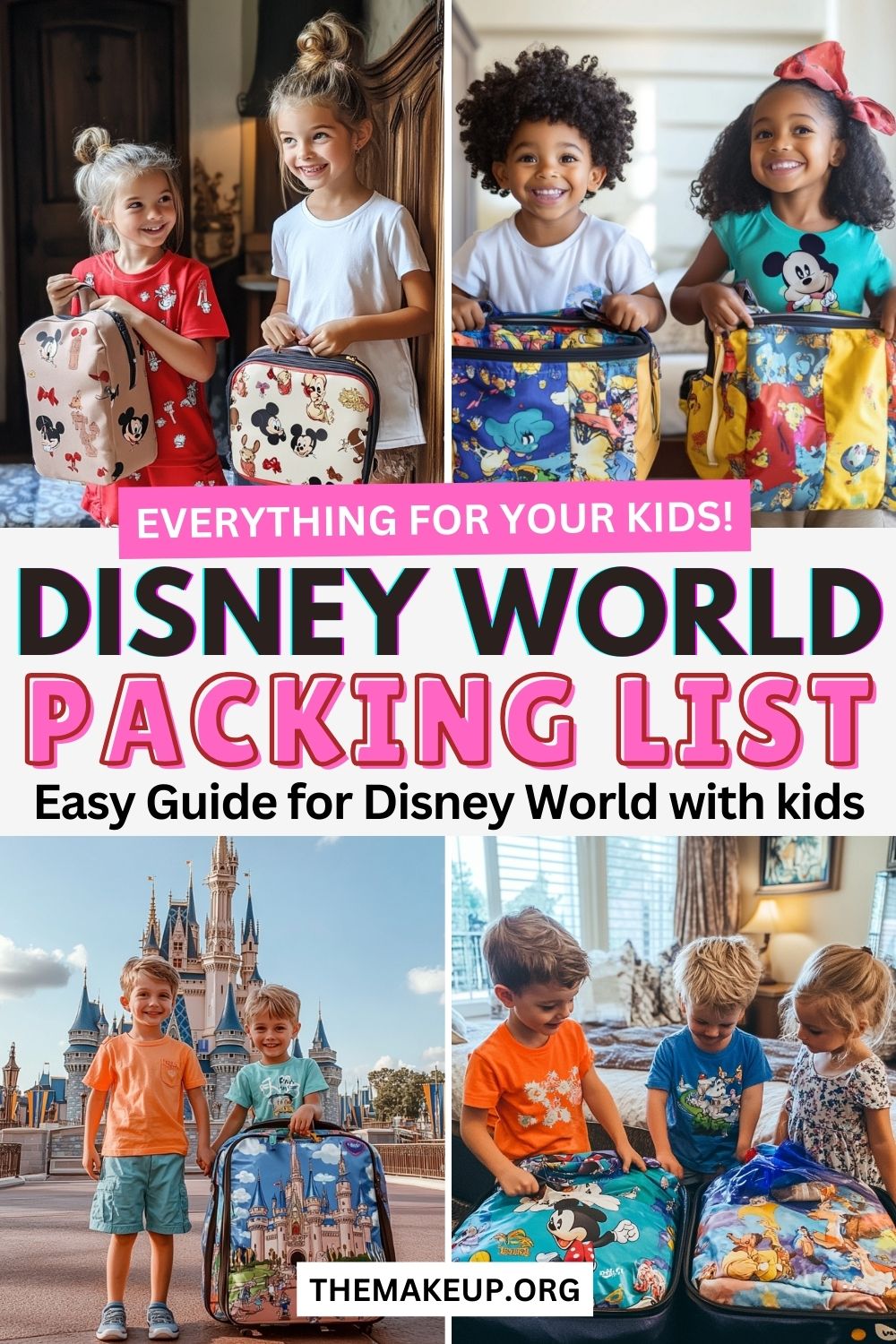 Stress Free Disney World Packing List For Kids: The Ultimate Guide ...