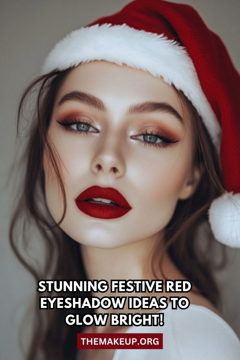 Red Christmas Makeup Your BS Free Guide To A Festive Look The Makeup