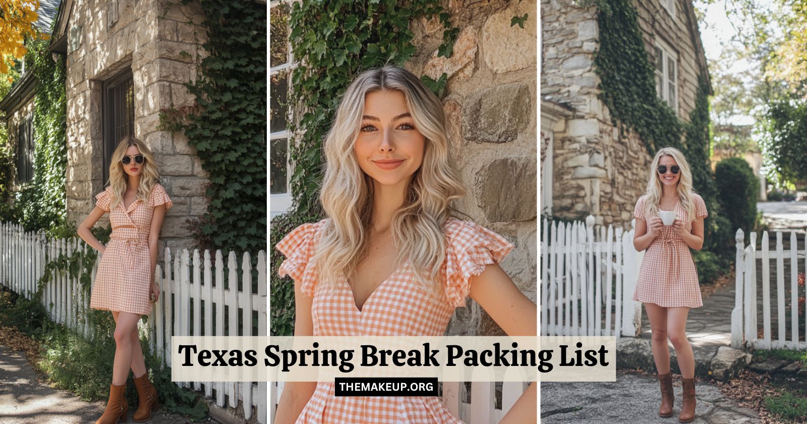 Best spring break packing list Texas