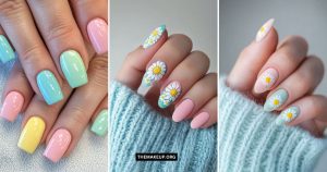 Pretty Easter nail colors