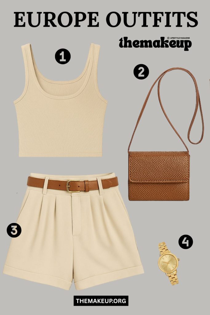 Summer at Europe outfits