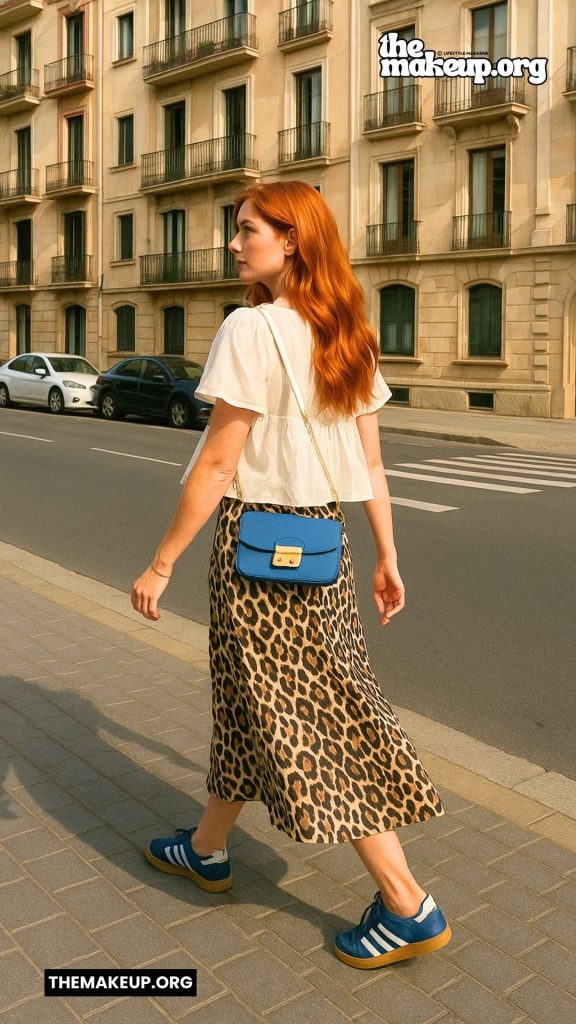 Leopard Skirt Summer Look
