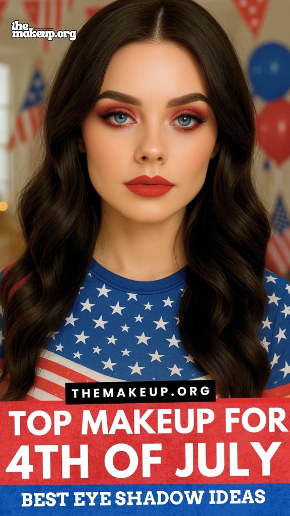 Star spangled makeup