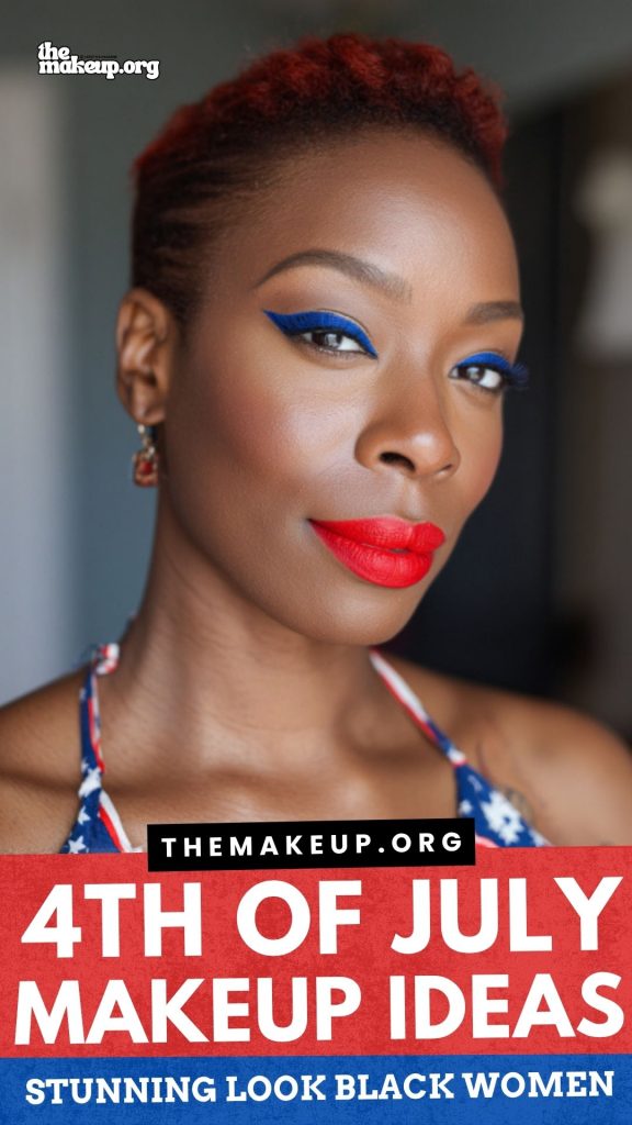 4th of July glam Black girls