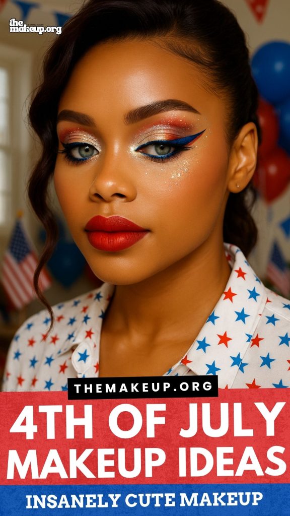 Black girl patriotic glam
