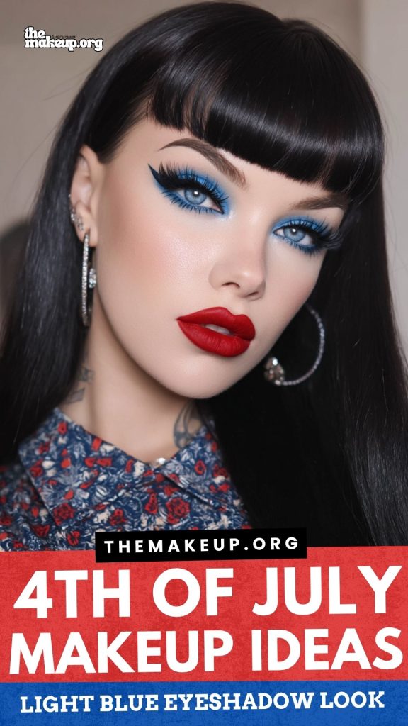 Low-effort holiday makeup