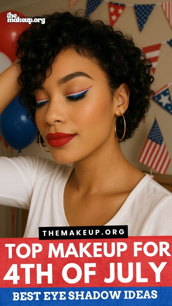Effortless July 4th makeup