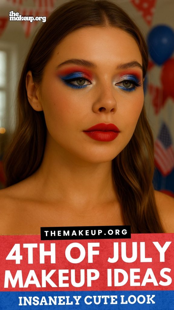 Sparkly patriotic look