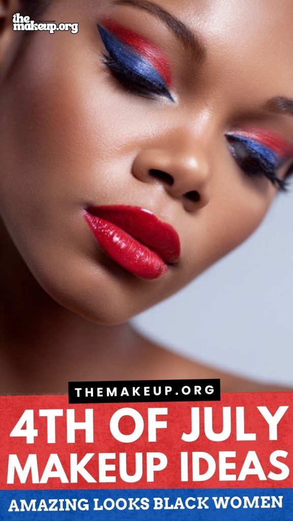 Festive makeup Black women