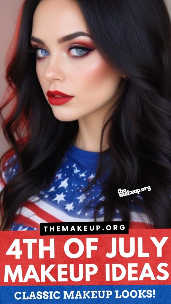 Amazing 4th Of July Makeup