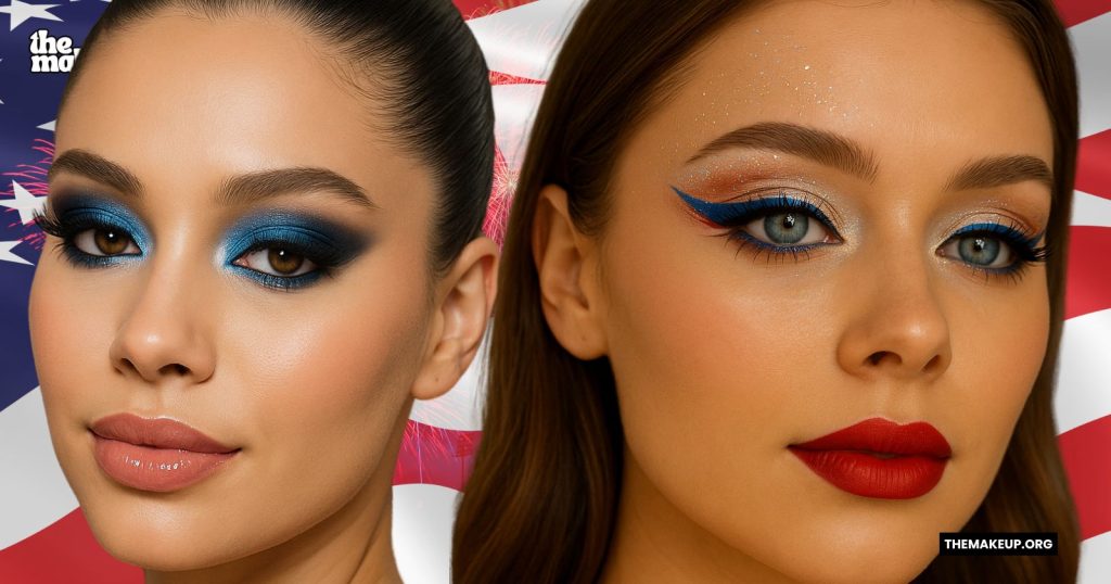 Cool 4th of July Makeup ideas
