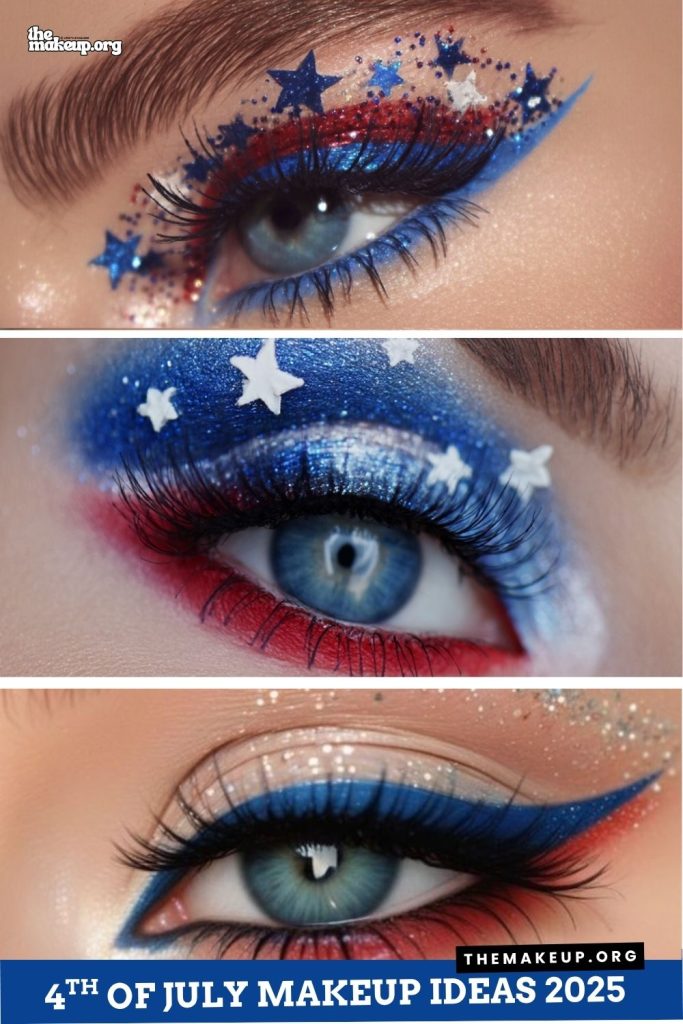 Amazing 4th of July Makeup