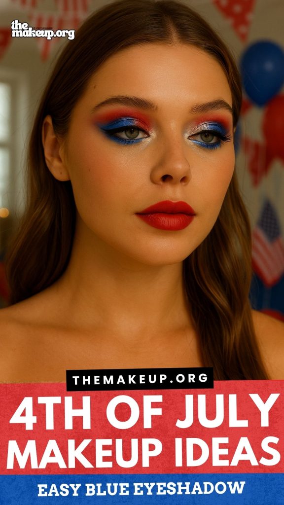 Festive 4th makeup