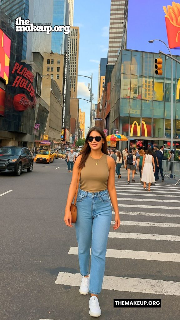 Casual Tank And Jeans — New York Summer Fashion