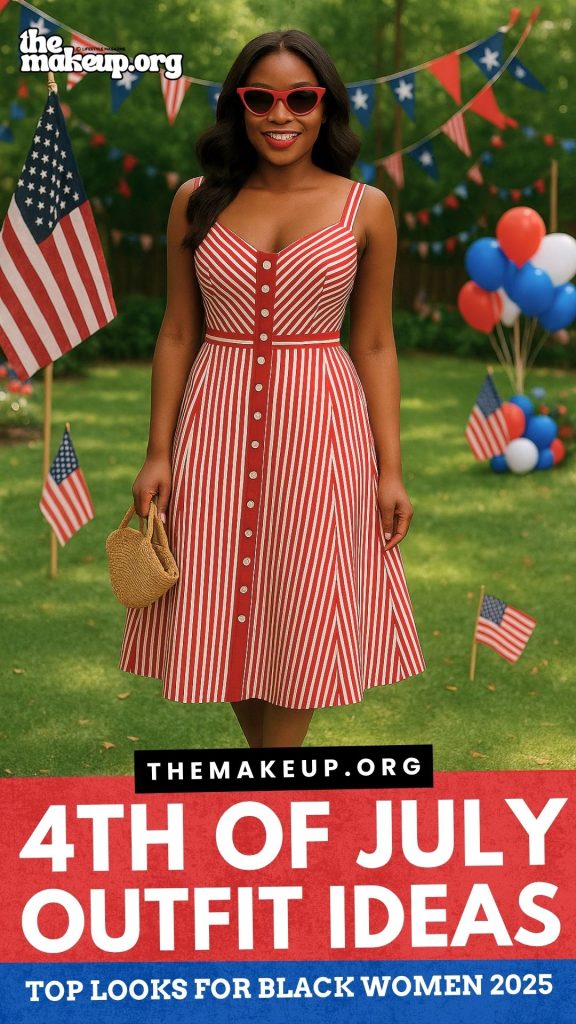 4th of July clothing Black women