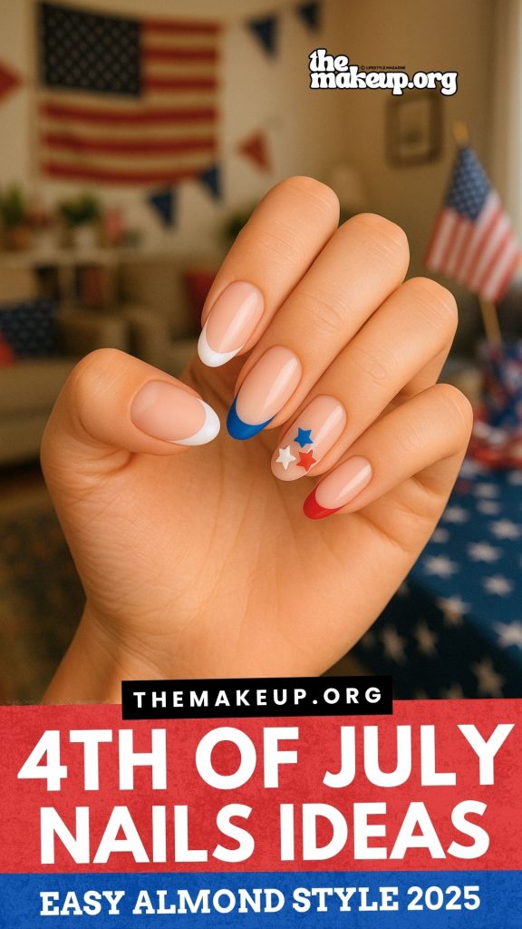 4th of July nails
