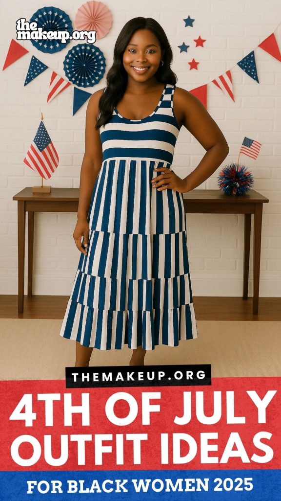 Trendy 4th of July looks Black women