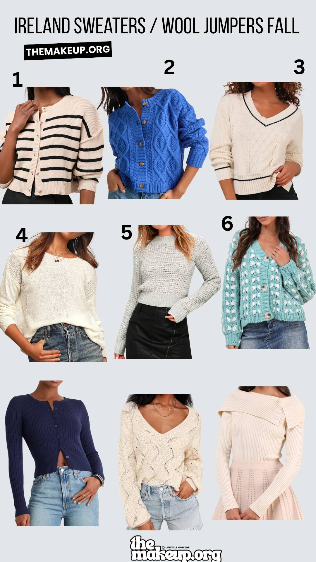 Ireland Sweaters wool jumpers Fall