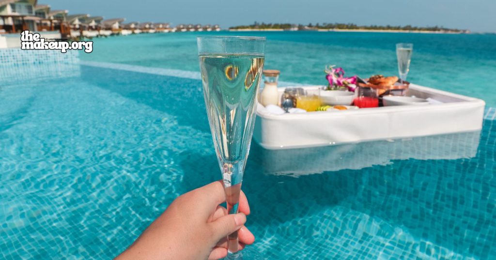 Maldives overwater villa