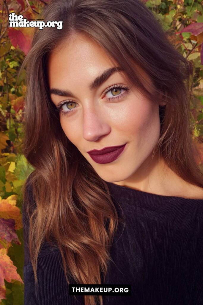 trendy fall makeup