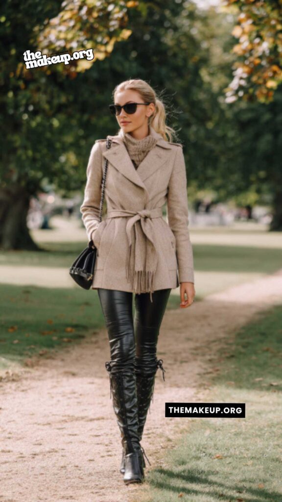 Cozy London fall outfits