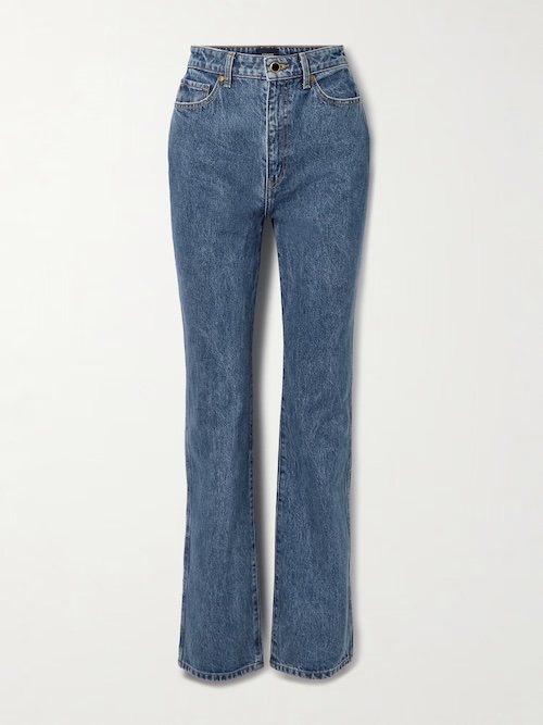 Danielle high-rise slim-leg jeans