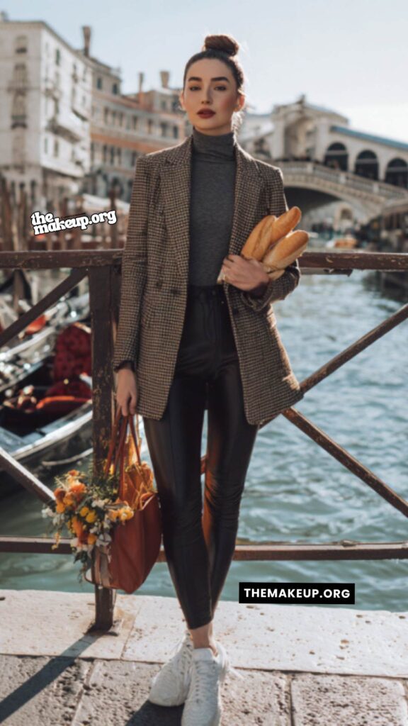 Italian fall sporty chic