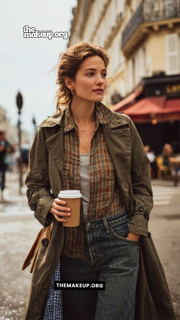 Layered looks Paris fall