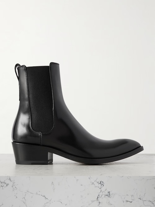 Leather Chelsea boots
