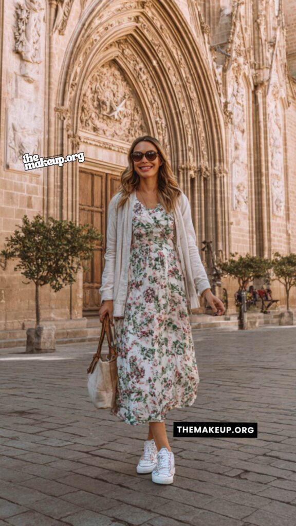 Spain fall trip outfits