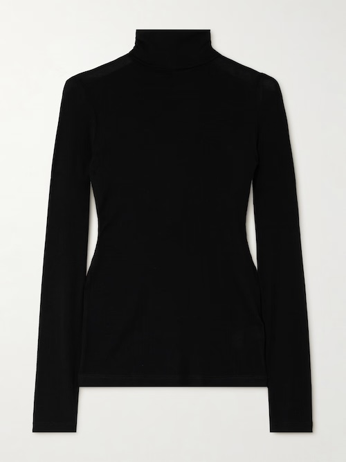 black turtle neck black turtle neck