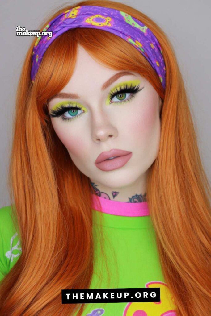 easy velma costume makeup