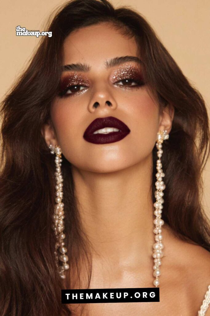 full glam halloween makeup look