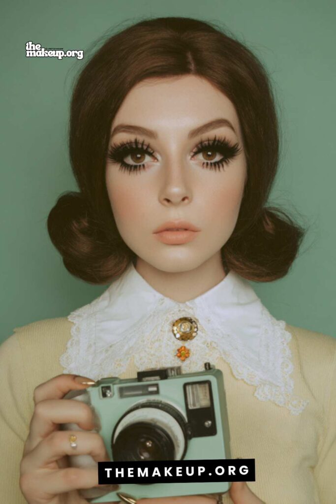 retro eye makeup