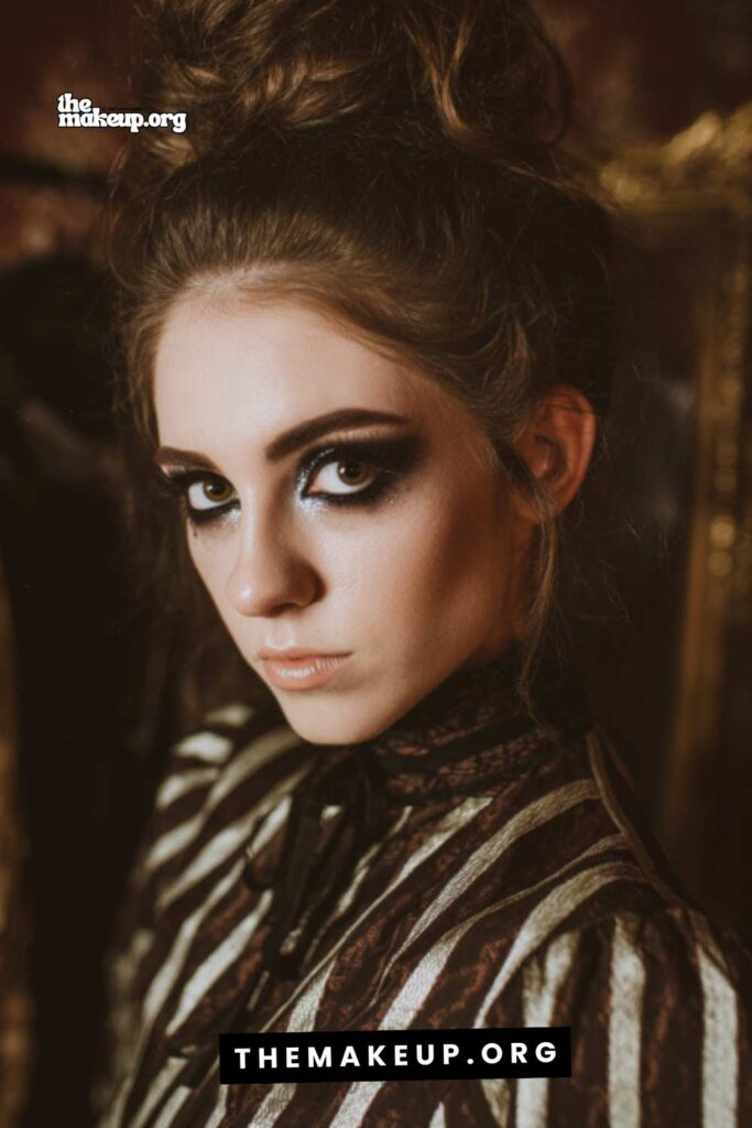 simple halloween makeup