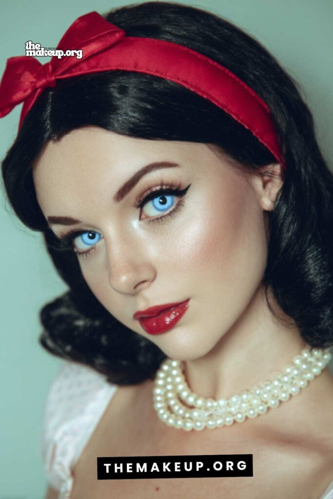 snow white makeup look