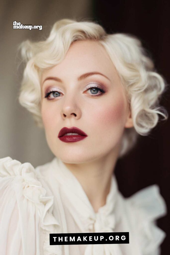 vintage halloween makeup