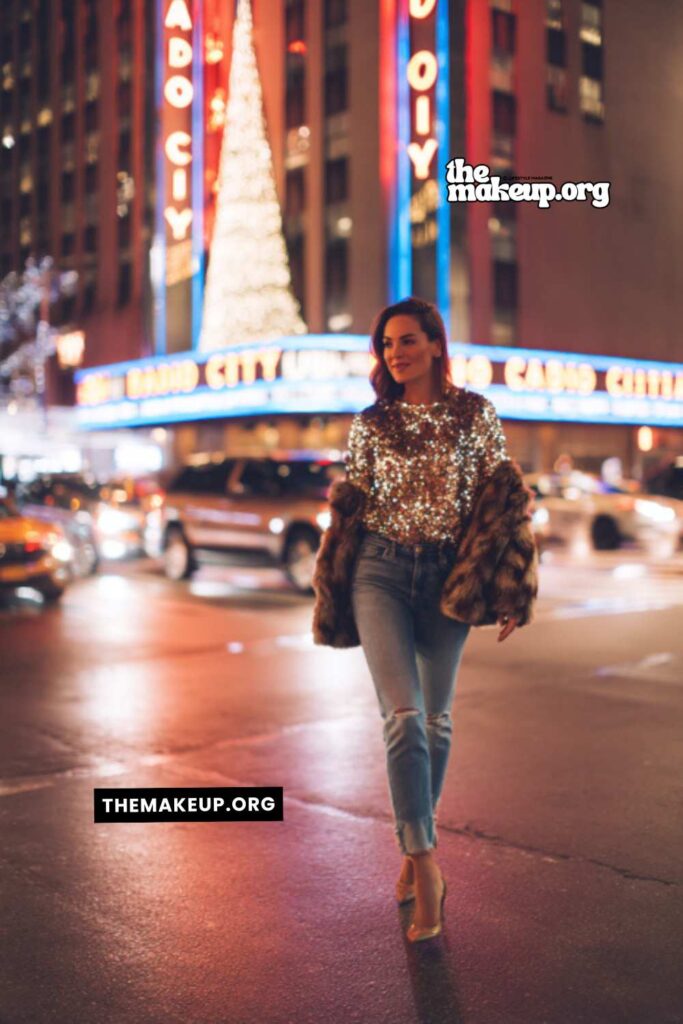 Christmas day NYC outfit