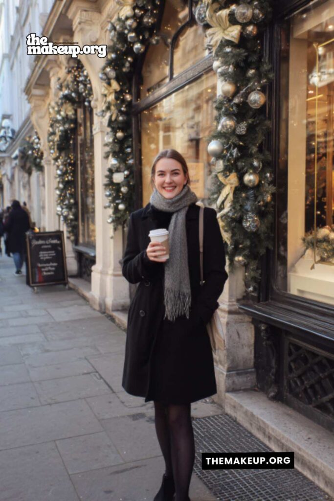 Christmas outfit NYC vibes