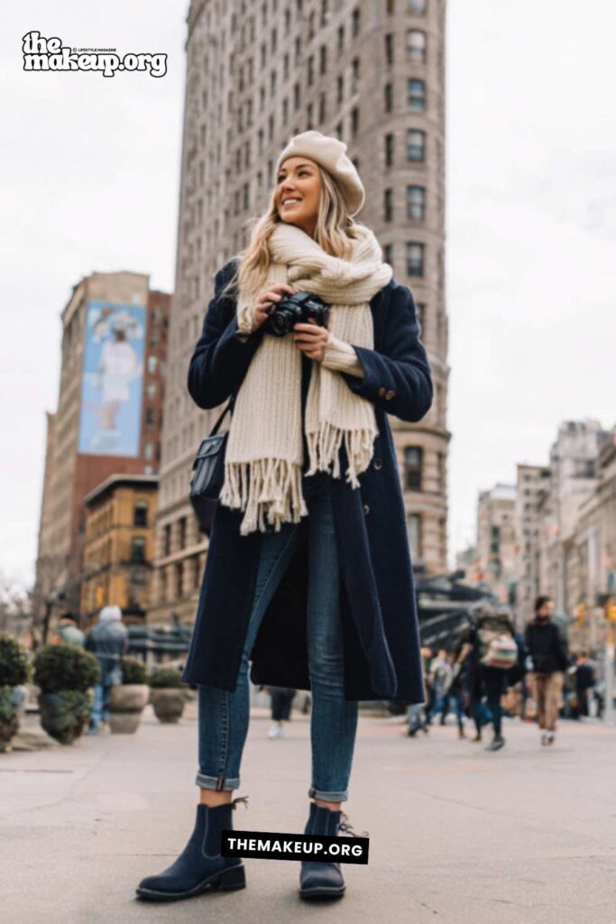 Layered NYC outfits