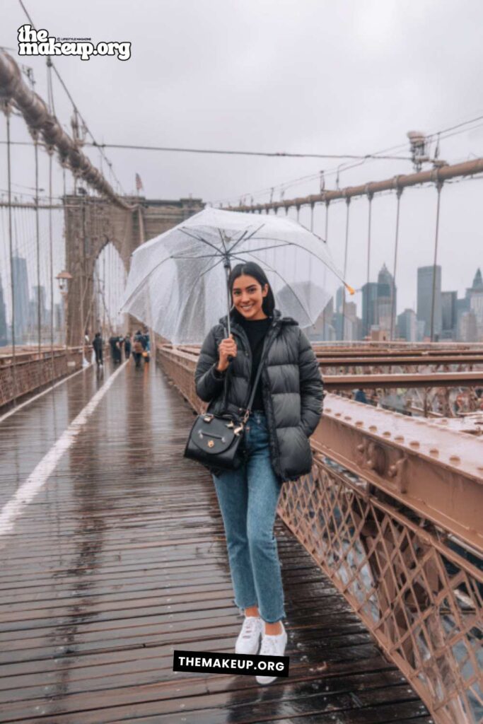 New York winter layers