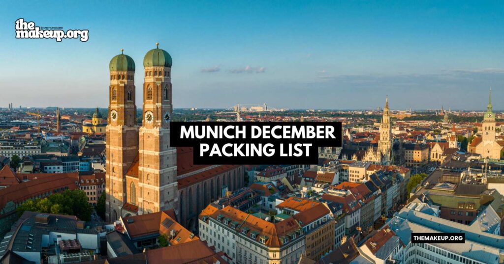 What to Pack Munich Packing List December