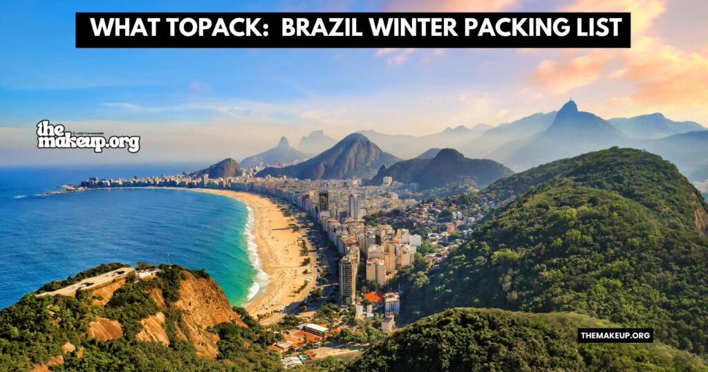 what to pack Brazil summer packing list