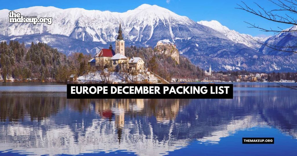 what to pack Europe december packing list